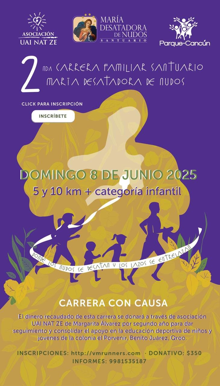 Convocatoria Santuario Maria Desatadora de Nudos